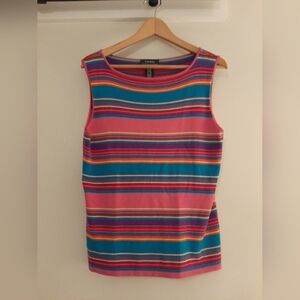 Lauren Ralph Lauren sleeveless top Large